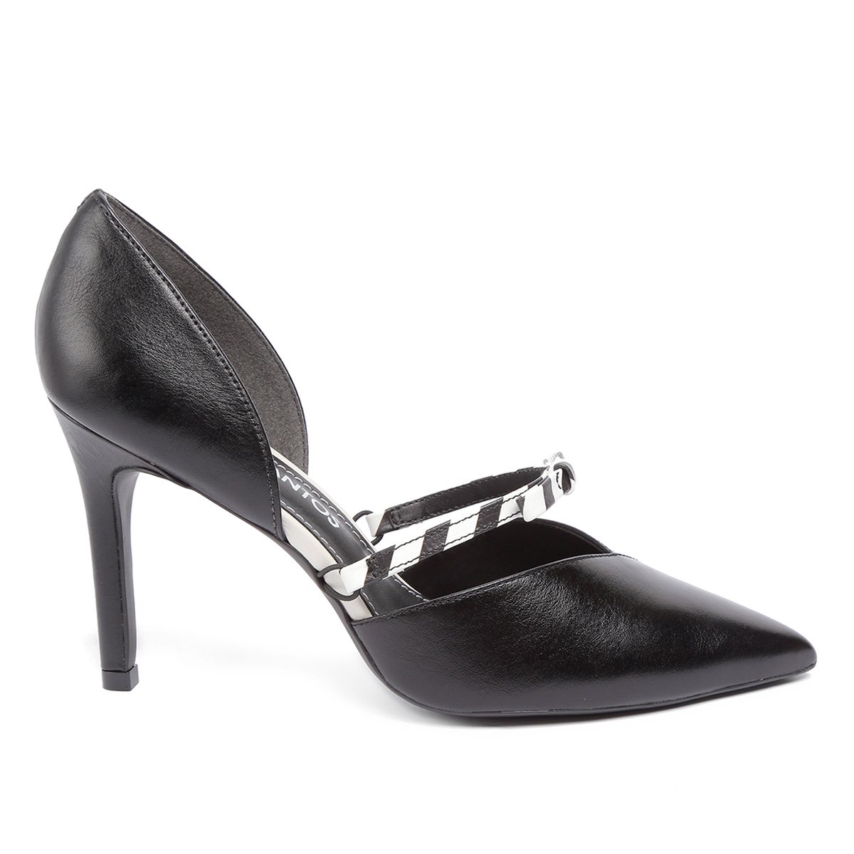 zattini scarpin preto